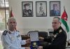 CHIEF OF THE NAVAL STAFF MEETS COMMANDER ROYAL JORDANIAN NAVAL FORCE AND COMMANDER ROYAL JORDANIAN AIR FORCE AT JORDAN