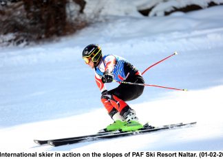 Ukrainian Skiers Remain Invincible on Concluding Day of International Ski Events at Naltar Pakistan