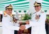 Change of Naval Command at Karachi and Pakistan Fleet