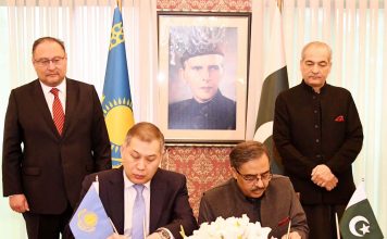 Pak-Kazakhstan Political Consultations -Boosting Engegement in Diverse Areas Focused