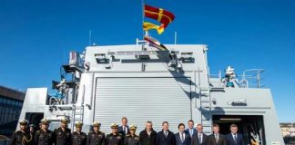 Commissioning Ceremony of state of the art 2300 Tons Corvette PNS YARMOOK from Romania to Pakistan