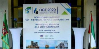 Turkmenistan Oil and Gas Raod Show 2020 in Dubai