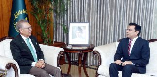 President Pakistan for Expansion of Cooperation with Romania