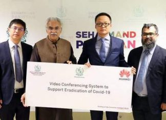 Huawei Donates Video Conference System to Pakistan for Fight against Covid-19