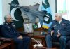 Ukraine Air Force Commander Calls on Pakistani Air Chief Marshal