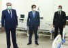 President Emomali Rahmon and Other Officials Inspects Temporary Hospitals Built for COVID-19 Patients
