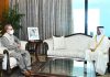Ambassador of Qatar Sheikh Saoud bin Abdulrehman bin Faisal Al-Thani Presents Credentials to President Pakistan