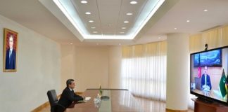 Foreign Minister Turkmenistan & Chairman Afghan Central Bank Discuss Bilateral Cooperation