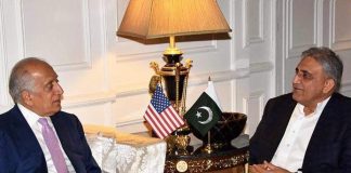 Zalmay Khalilzad Calls on Gen Bajwa & Other Senior Officials