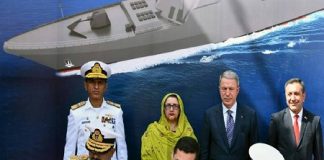 Keel Laying of 2nd MILGEM Class Corvette for Pak Navy