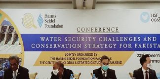 Conference on “Water Security Challenges and Conservation Strategy for Pakistan”