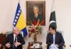 Pakistan Bosnia to Increase Cooperation in Trade, Science, Defence & Other fields