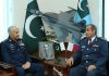 COMMANDER QATAR EMIRI AIR FORCE VISITS AIR HEADQUARTERS ISLAMABAD