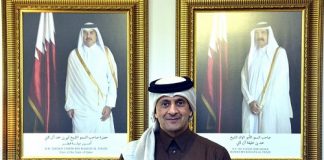 National Day of State of Qatar ; Message from HE Sheikh / Saoud bin Abdulrahman Al Thani