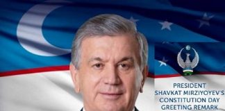 President Shavkat Mirziyoyev’s Greeting Remark on the Constitution Day