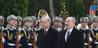 BAKU VICTORY PARADE ; War “Trophies” Displayed – Turkish President Graced the Historic Event