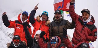 NEPALI MOUNTAINEERS MADE THE HISTORY BY SURMOUNTING K2 IN WINTER SEASON