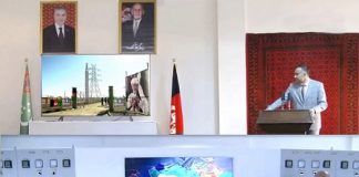 The grand commissioning of the power transmission line along Kerki (Turkmenistan) – Sheberghan (Afghanistan) route