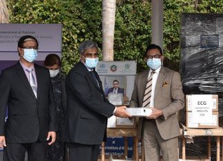 W.H.O hands over medical equipment and IPC supplies to (PIMS)