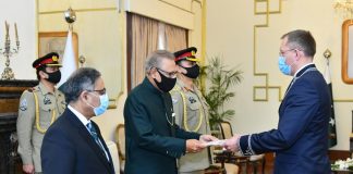Ambassador Belarus Calls on President Pakistan, Invitation for PM visit Confirmed