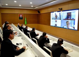 Meeting with German experts in the Ministry of Healthcare and Medical Industry of Turkmenistan
