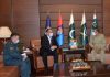 Chairman JCSC Pakistan & Ambassador Kazakhstan Discuss Military – Technical Cooperation
