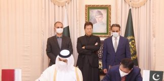 Qatar Petroleum enters into a long-term agreement for the supply of 3 MTPA of LNG to Pakistan