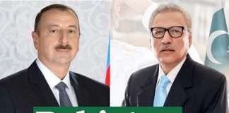 President Azerbaijan Congratulates Dr Arif Alvi on Pakistan Day