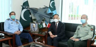 Ambassador China Calls on Air Chief Pakistan – Strengthening of Cooperation Discussed
