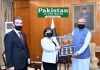 Speaker Azerbaijan Parliament Calls on President of Pakistan