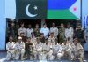 Pak Navy Ship visits port Djibouti during deployment on Regional Maritime Security Patrol
