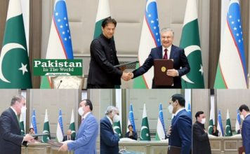Pakistan, Uzbekistan sign accords for cooperation in diverse areas