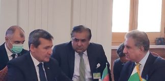 Pakistan-Turkmenistan FMs Discuss Situation of Afghanistan