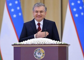 UZBEK NATION RE-ELECTS SHAVKAT MIRZIYOYEV AS PRESIDENT FOR SECOND TERM WITH OVERWHELMING MAJORITY