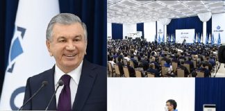Uzbekistan Presidential Election – Shavkat Mirziyoyev Makes a Presentation on his Election Program
