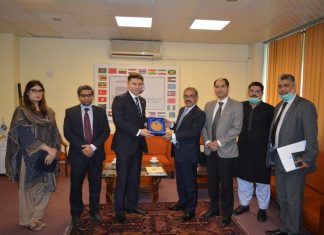 Ambassador Kazakhstan Visits COMSATS – Discusses Further Cooperation with E.DDr Akhtar Nazir