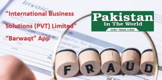 “International Business Solutions (Private) Limited” -“Barwaqt” App Unlawfully Raising Deposits – Public Warned by SECP