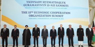“Together into the Future” -15th ECO Summit Adopt “Ashgabat Consensus for Action” on Shared Progress & Prosperity