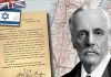 The bad 104th anniversary of British Foreign Secretary’s Promise to Establish a Homeland for Jews in Palestine