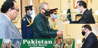 NEW AMBASSADORS OF JAPAN, POLAND, NORWAY, CAMBODIA PRESENT CREDENTIALS TO PRESIDENT PAKISTAN