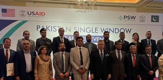 UNITED STATES AND PAKISTAN LAUNCH SINGLE PLATFORM TO LOWER COSTS, DECREASE DELAYS, AND STRENGTHEN TRADE