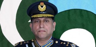 Air Chief Marshal pays tribute to the founder of Pakistan Quaid-e-Azam Muhammad Ali Jinnah