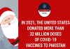 THE UNITED STATES PUTS ANOTHER 5 MILLION VACCINES UNDER PAKISTAN’S CHRISTMAS TREE