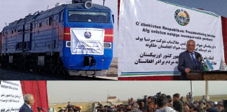 Uzbekistan Sends Train Loaded with Humanitarian Aid to Afghanistan