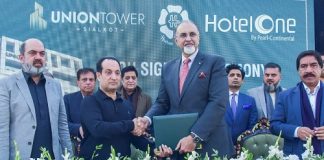 Hotel One to open in the industrial district of Pakistan, Sialkot
