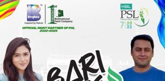 Brighto Paints Announces A unique Virtual Post Match Show For PSL 7 Featuring Mazhar Arshad & Meesha Imran