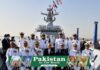 PAKISTAN NAVY INDUCTS PNS TUGHRIL AND SEAKING HELICOPTERS IN PN FLEET