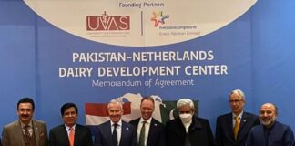 Establishment of Pakistan–Netherlands Dairy Development Center