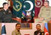 Defense Minister of Azerbaijan Welcomed by Army Chief & Chairman Joint Chiefs of Pakistan