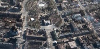 Drama Theater in Mariupol Destroyed where Civilians took Refuge for Life